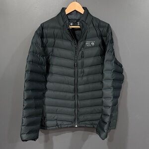 Mountain Hardwear StrechDown Men's Dark Puffer Jacket XL